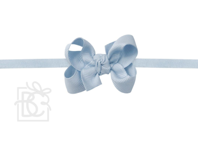 2" Toddler Pantyhose Headband Bow (Multiple Colors Available) - Breckenridge Baby