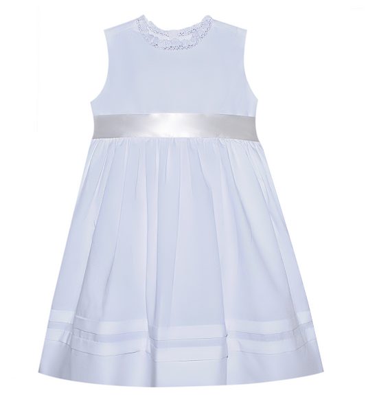 White Catherine Dress - Breckenridge Baby