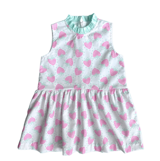 Eleanor Dress, Wise Acres Strawberries - Breckenridge Baby