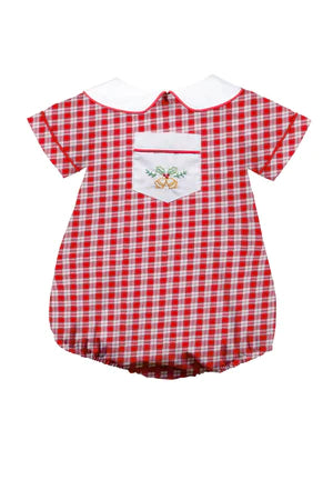 Golden Belle Christmas Boy Bubble - Breckenridge Baby