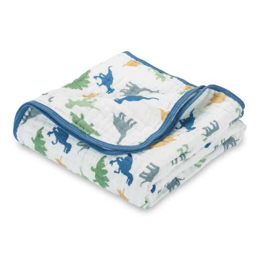 Rawr-Some Baby Toddler Muslin Quilt - Breckenridge Baby