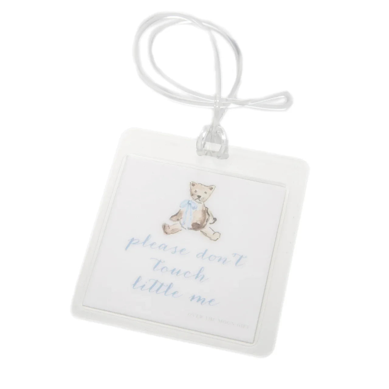 "Please Don't Touch Me" Stroller Tag - Bear - Breckenridge Baby