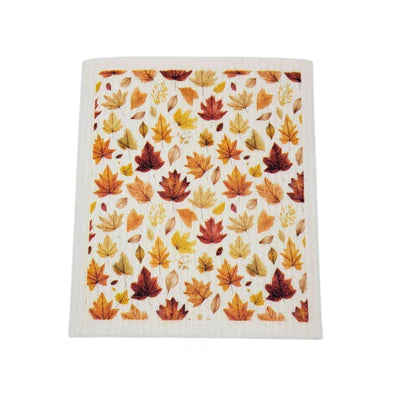 Fall Leaves Swedish Dishcloths