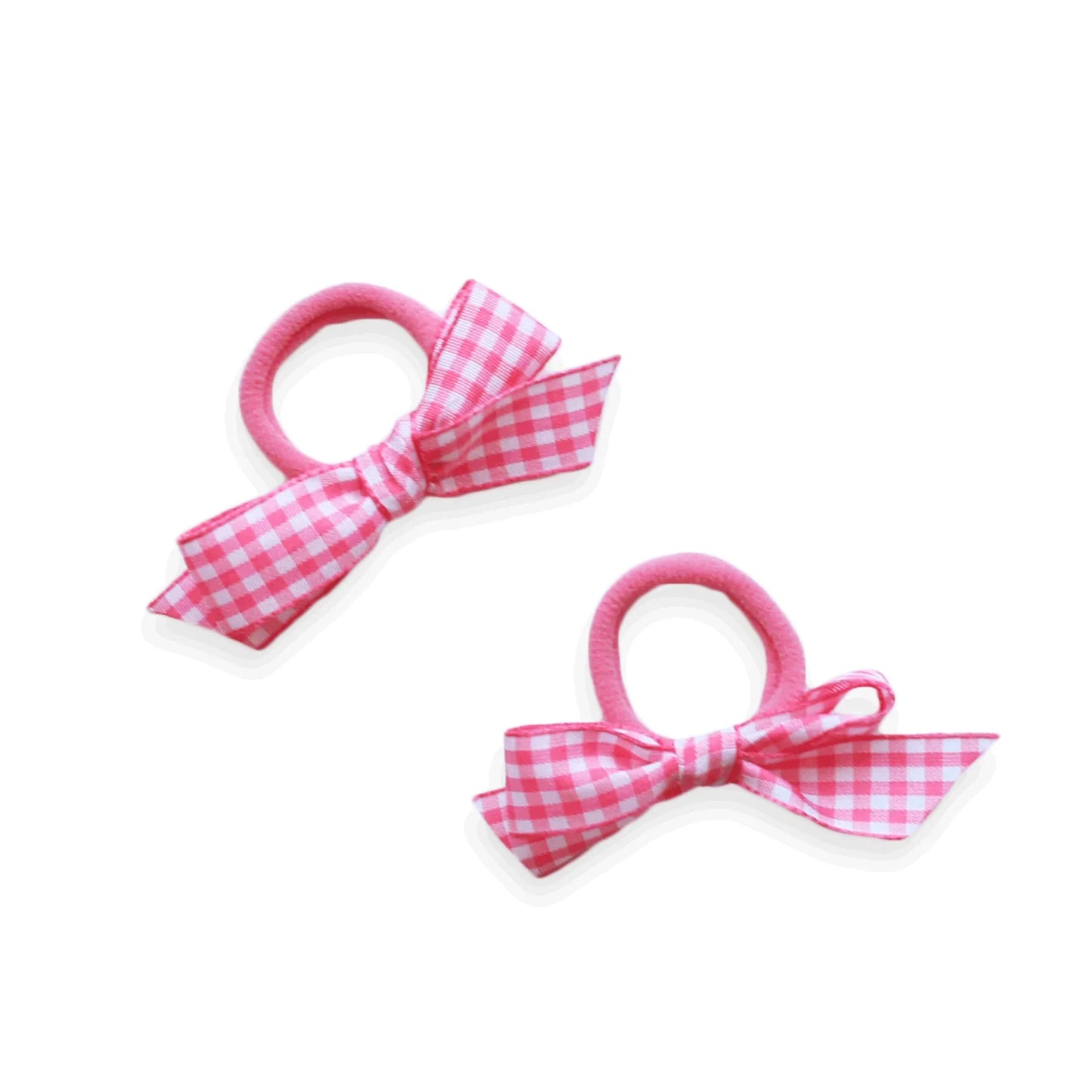 Gingham Hair Ties (9 Colors Available) - Breckenridge Baby