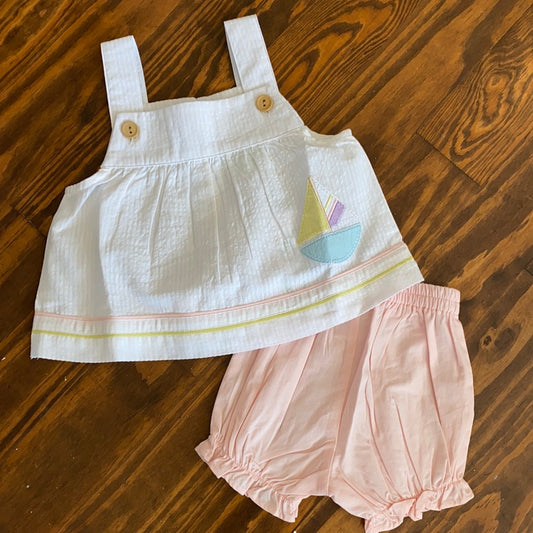 Sailboat Bloomer Set - Breckenridge Baby