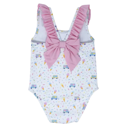Sarah Swimsuit - Ice Cream (Sunkissed) - Breckenridge Baby
