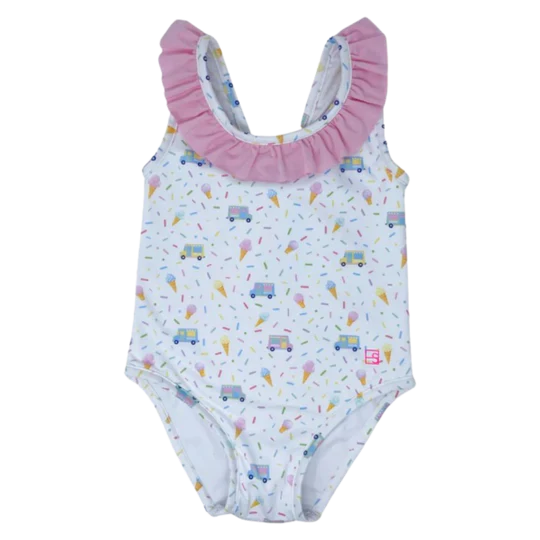 Sarah Swimsuit - Ice Cream (Sunkissed) - Breckenridge Baby