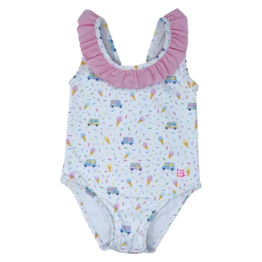 Sarah Swimsuit - Ice Cream (Sunkissed) - Breckenridge Baby