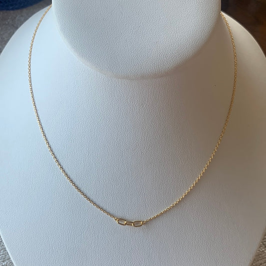 Mini Chain Charm Necklace