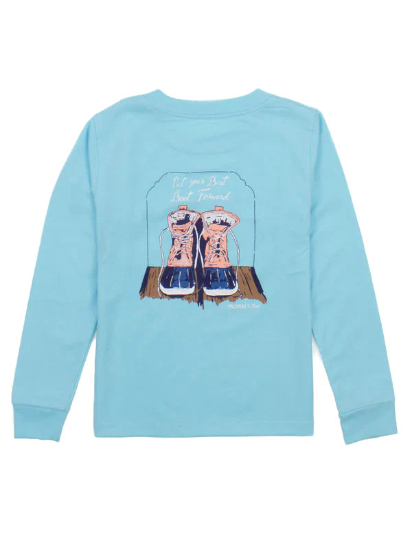 Girls Best Boot - Aqua - Breckenridge Baby