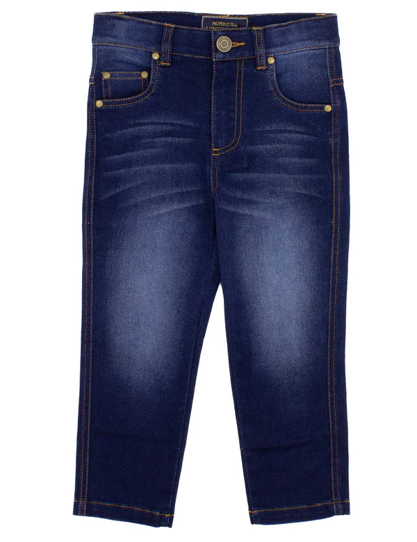 Boys Lowcountry Jean Dark Wash - Breckenridge Baby