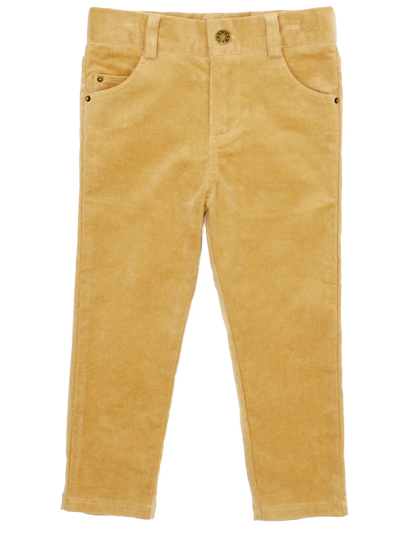 Boys Pinwale Cord Camel