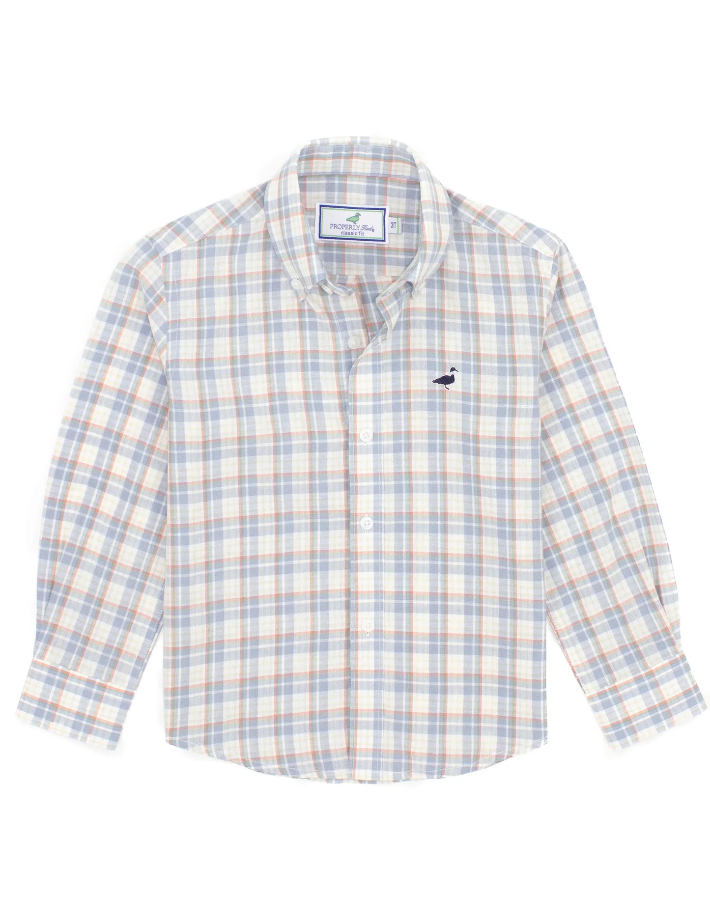 Boys Seasonal Sport Shirt Prairie Sky