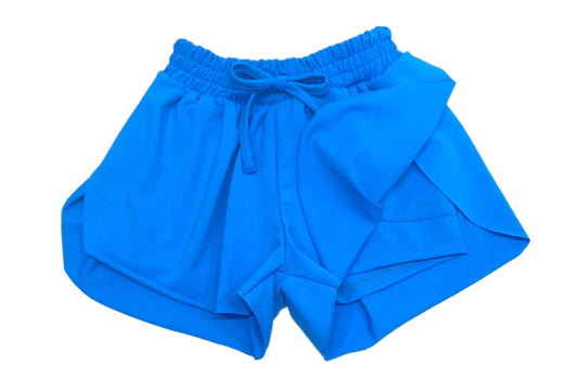 Turquoise Butterfly Shorts