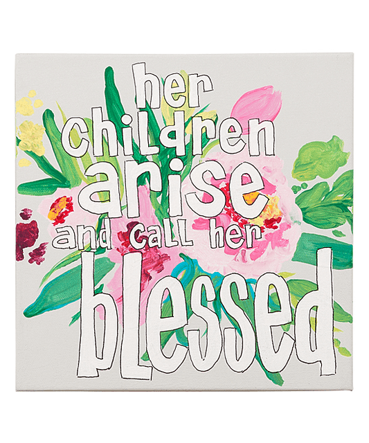 Her Children Arise Canvas - Breckenridge Baby