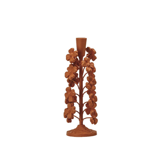 Cast Iron Flowers Terra Cotta