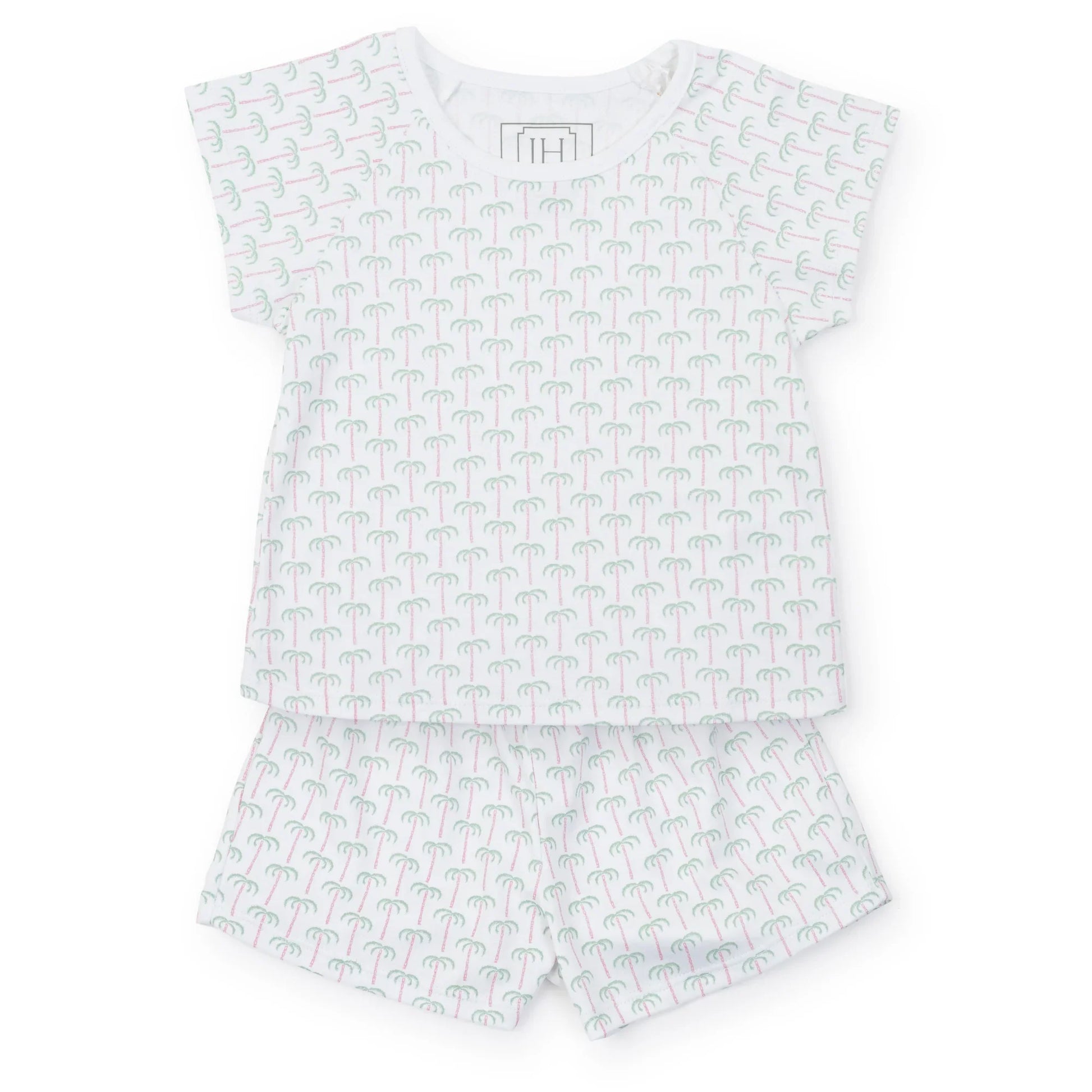 Emery Short Set - Pacific Palms Pink - Breckenridge Baby