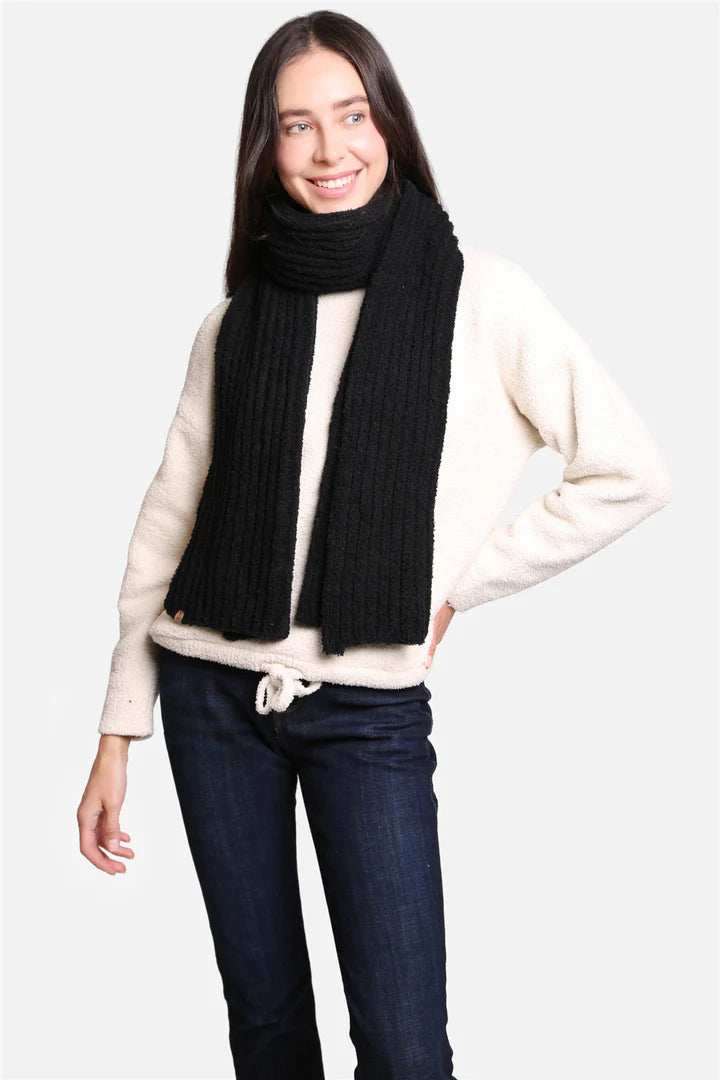 SOLID COLOR LUXURY SOFT KNITTED OBLONG SCARF