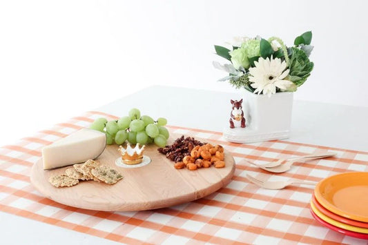 Nora Fleming Maple Lazy Susan