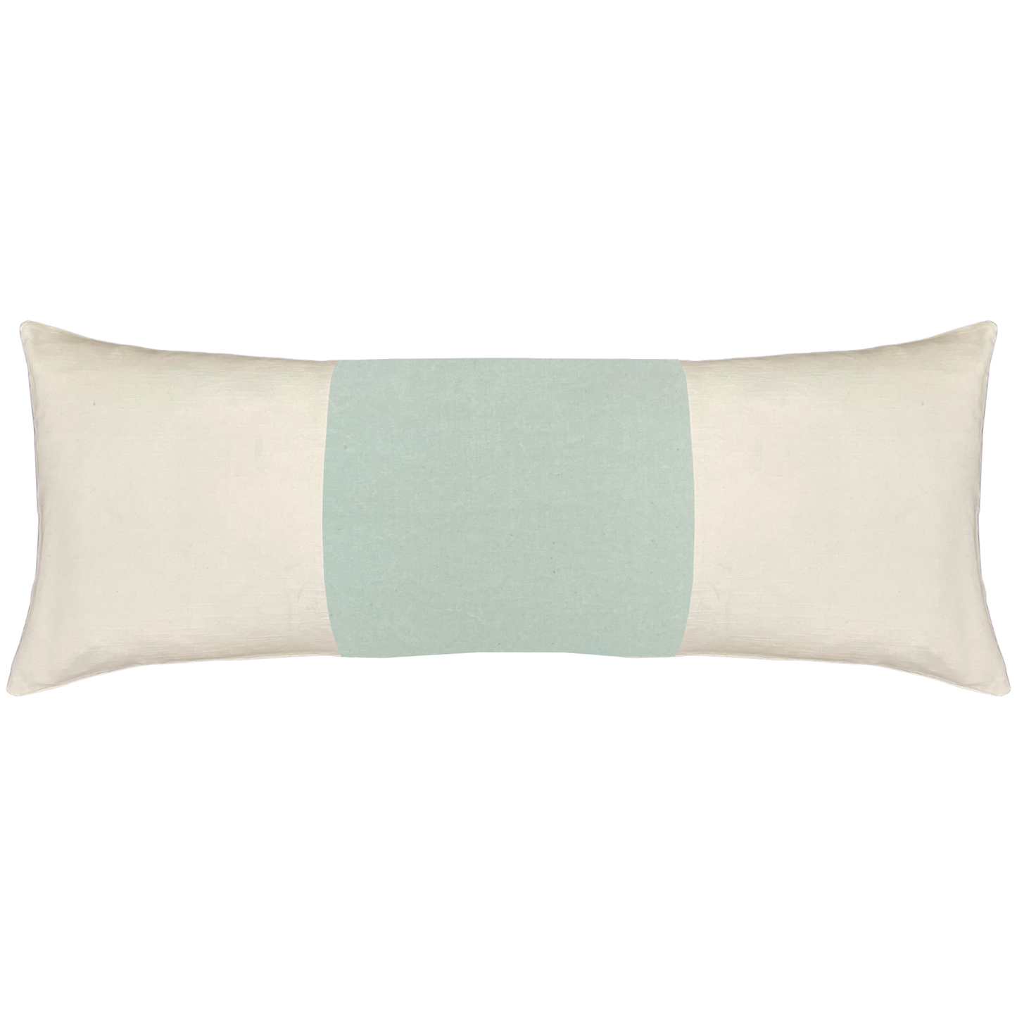 14x36 Velvet Panel Pillow - Aqua