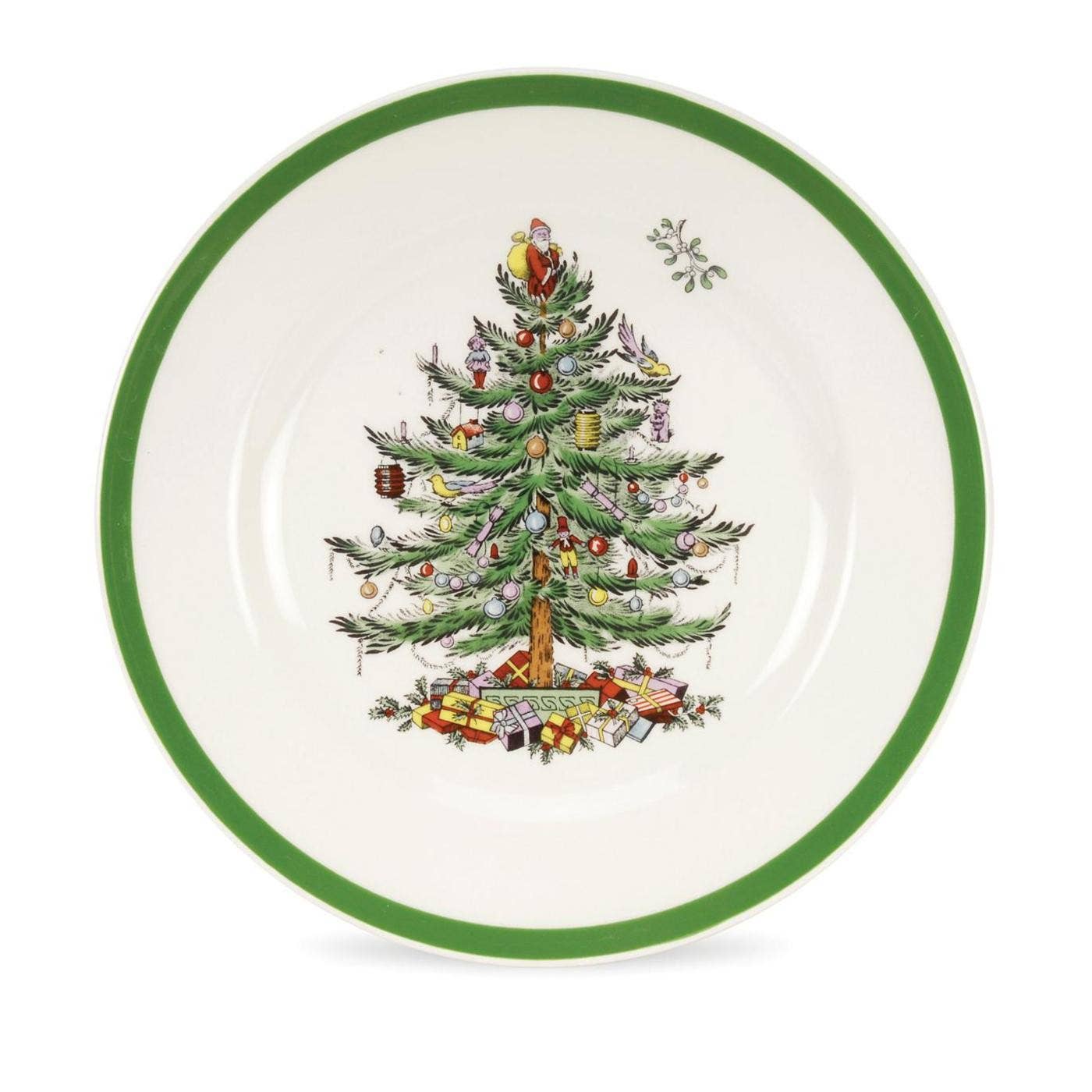 Spode Christmas Tree Salad Plate 8"