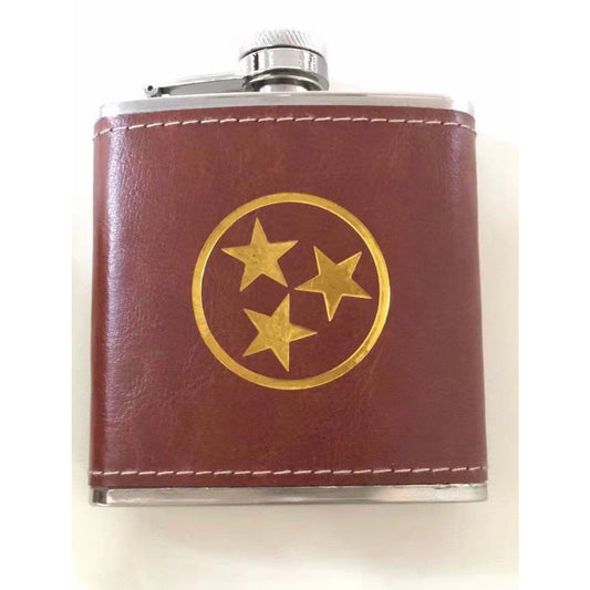 Tennessee Tri Star Flask