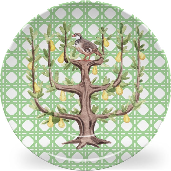 HeatSafe™ Dinnerware - Partridge In A Pear Tree (Christmas)  Plate