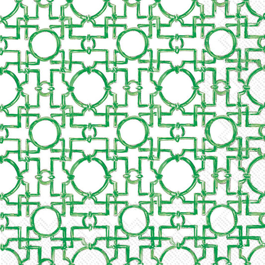 Rosanne Back - Aiko Paper Green Lunch Napkins