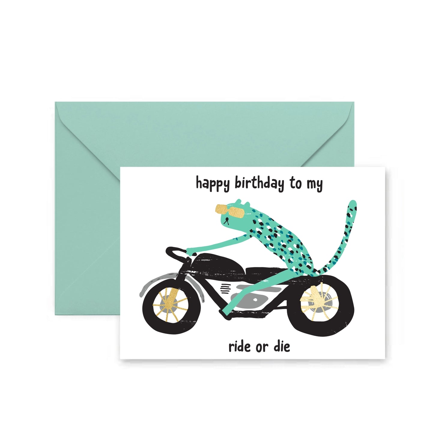 Greeting Card Ride or Die