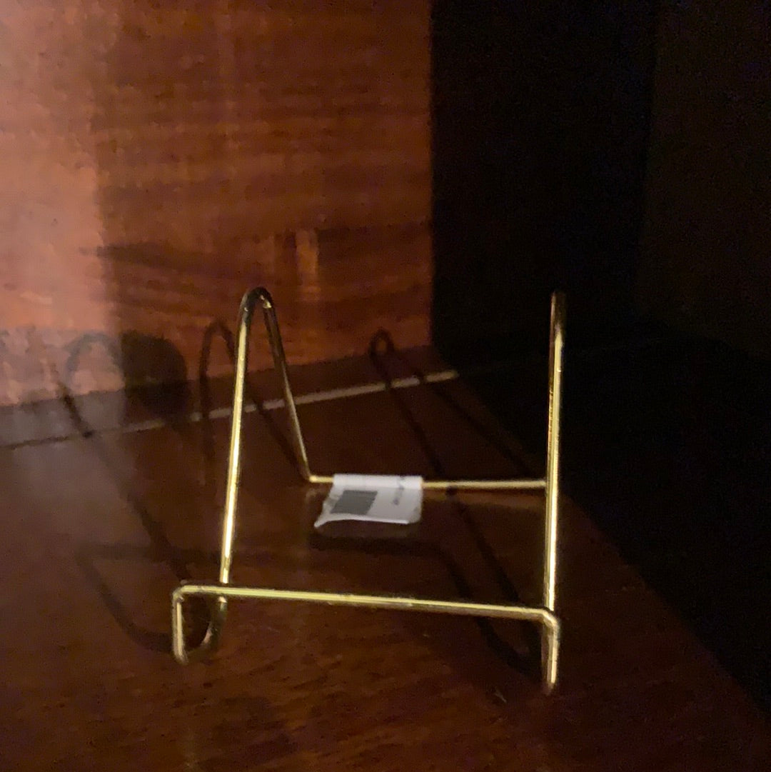 SM. GOLD PLATE STAND