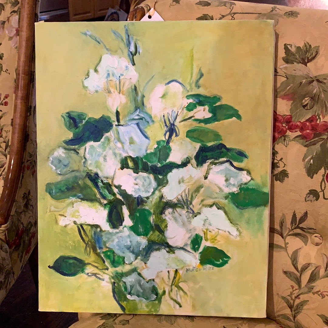 FLOWERS OIL PAINTING