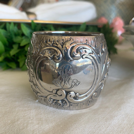 EXTRAORDINARY STERLING SILVER NAPKIN RING