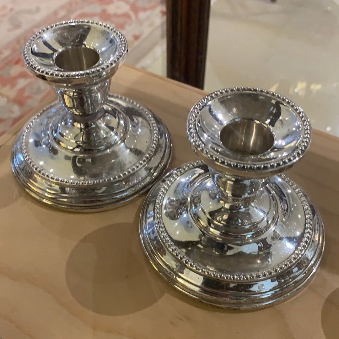 PR. STERLING CANDLEHOLDERS (3 Styles Available)
