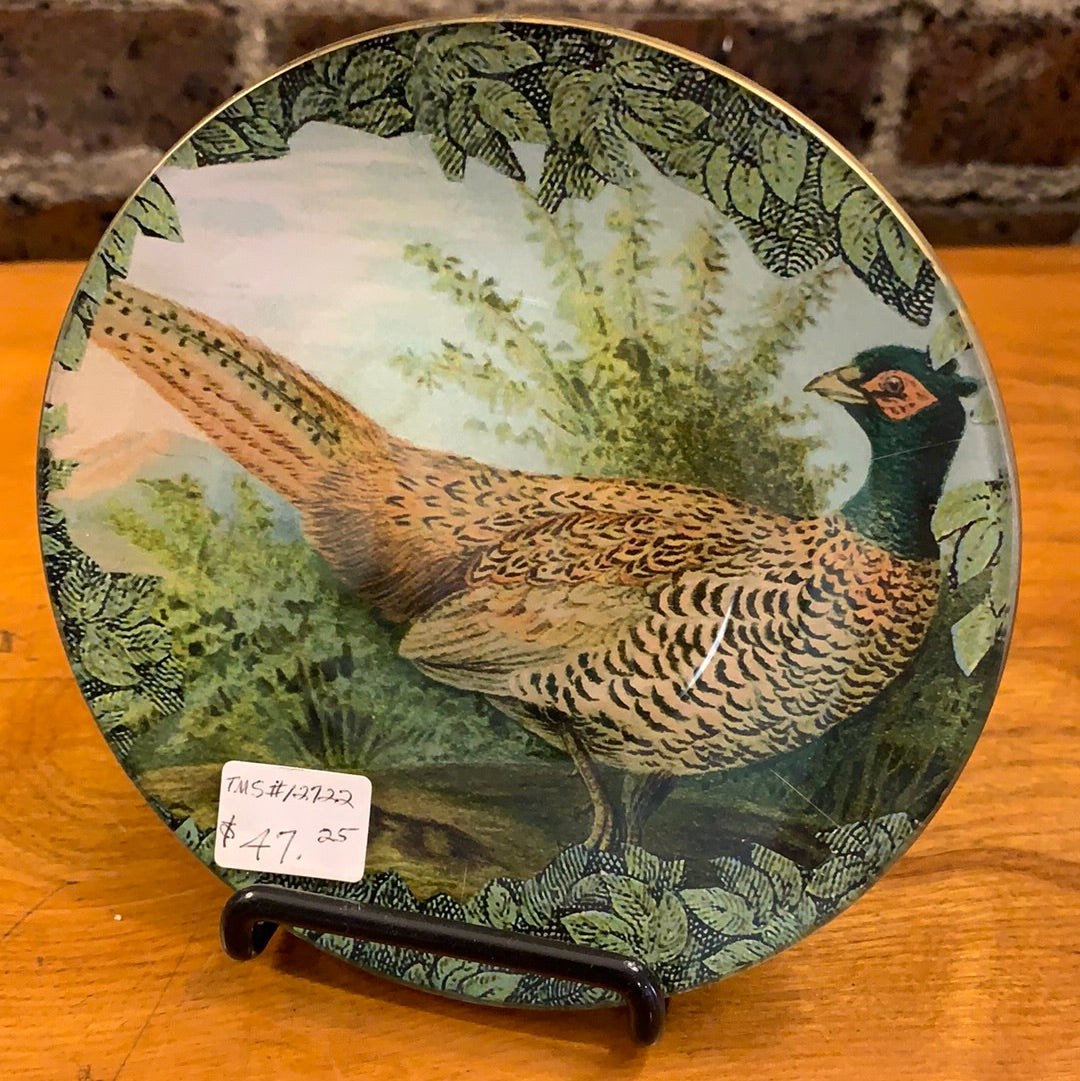 WOODLAND SINGLE PHEASANT PLATE