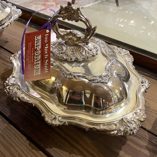 SILVERPLATE COVERED CASSEROLE (Assorted)