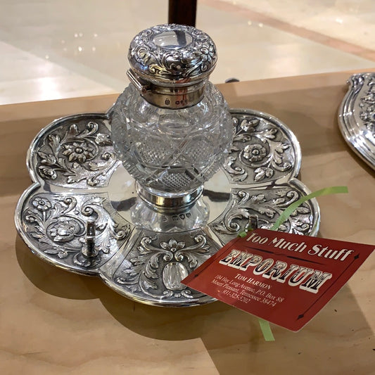 ENGLISH STERLING INK WELL