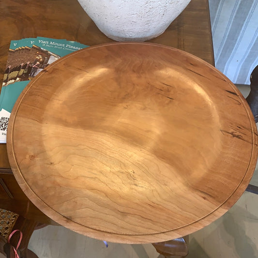 Large Cherry Amish Kiln-Dried Platter