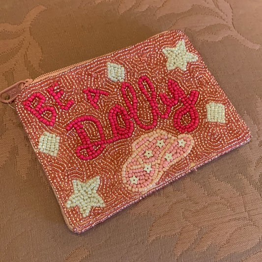 Be a Dolly Beaded Pouch