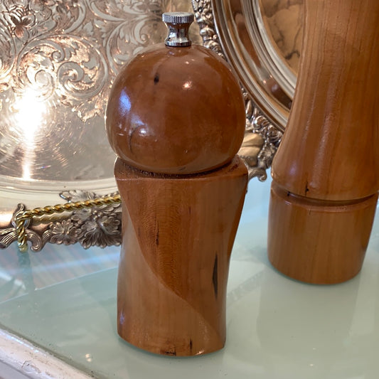 6" Wooden Chess Piece Pepper Mill