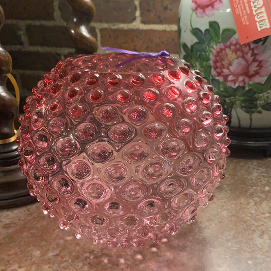 6” RUBINA HOBNAIL ROSE BOWL -