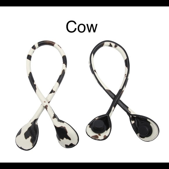 Vegan leather strap for Versa - Cow/White